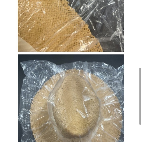 NWT Hat Attack Travel Hat Chapeau in natural / white ONE SIZE - Picture 5 of 6